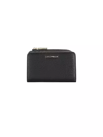 COCCINELLE | Portefeuille METALLIC SOFT | schwarz